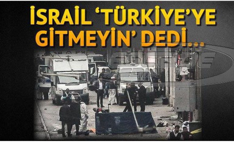 Το  Ισραήλ προειδοποιεί να μην πάνε Τουρκία γιατί…μυρίζει «μπαρούτι»! …