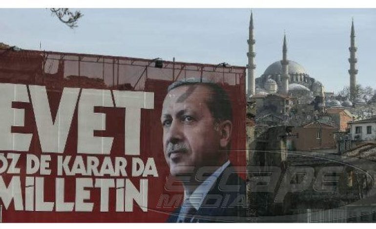 Ξεσηκώνει τα πάθη το επικείμενο δημοψήφισμα στην Τουρκία.