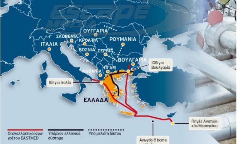 Η «ανάσταση» της Ελλάδας ξεκίνησε – Αυτοί είναι οι αγωγοί που θα περάσουν από τη χώρα μας