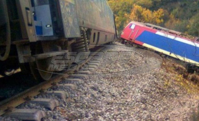 Εκτροχιασμός τρένου Intercity έξω από τη Θεσσαλονίκη