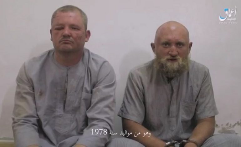 H ISIS έδωσε βίντεο στη δημοσιότητα με αιχμάλωτους δύο Ρώσους στρατιωτικούς