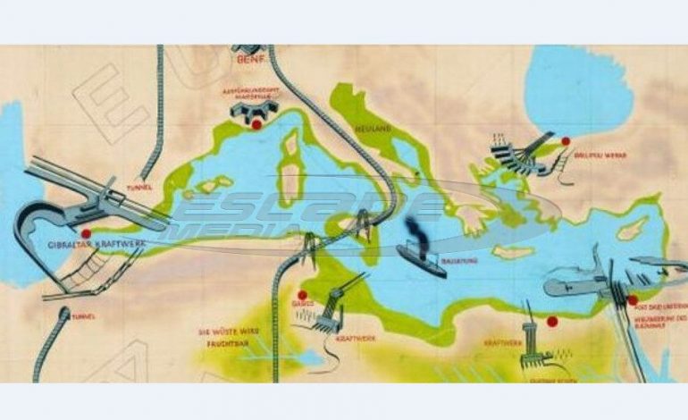 Όταν Γερμανοί σχεδίαζαν τη μερική αποξήρανση της Μεσογείου και την εξαφάνιση της νησιωτικής Ελλάδας!