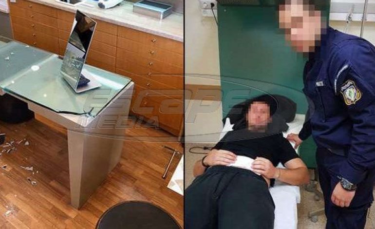 Γλυφάδα: Έτρεχε με το μαχαίρι στα χέρια αφού τραυμάτισε τους αστυνομικούς