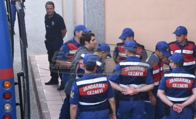 Απορρίφθηκε και το τρίτο αίτημα αποφυλάκισης των Ελλήνων αξιωματικών – το βίντεο από την μεταφορά τους