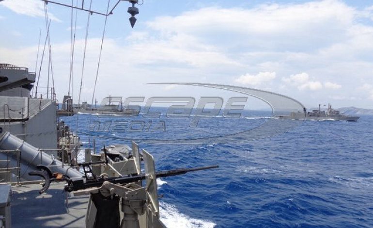 Απλώνεται ο Ελληνικός στόλος: «Σφραγίζει» το κεντρικό Αιγαίο το ΠΝ και στέλνει μήνυμα στην Αγκυρα