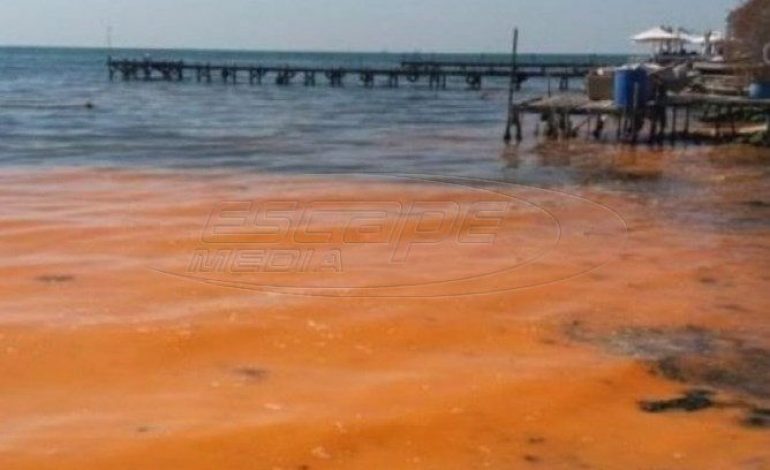 Ο Θερμαϊκός… έγινε πορτοκαλί