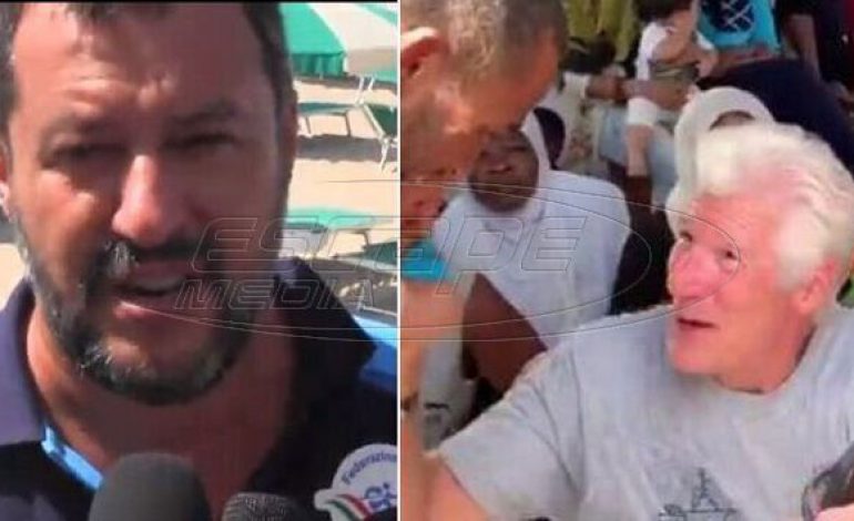Σαλβίνι σε Ρίτσαρντ Γκιρ: Να πάρεις τους μετανάστες στη βίλα σου