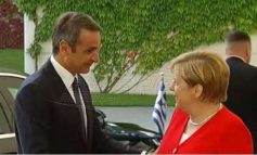 Η πρώτη συνάντηση Μητσοτάκη - Μέρκελ στο Βερολίνο