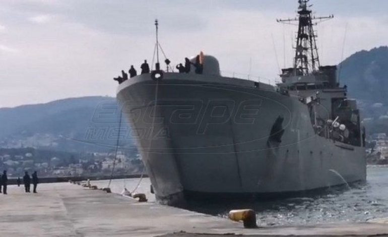 Λέσβος: Αλαλούμ με το αρματαγωγό!