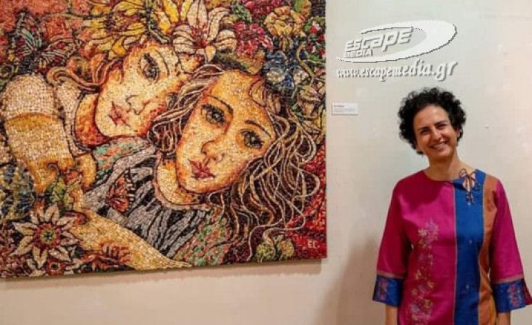 Ελληνίδα γιατρός φτιάχνει πίνακες ζωγραφικής από ληγμένα χάπια!!